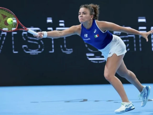 Jasmine Paolini helps Italy beat China in Billie Jean King Cup quarter-final