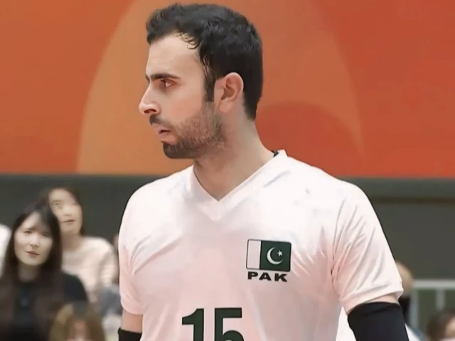 Pakistan volleyball captain Murad Jehan at Aichi-Nagoya Asian Games 2026