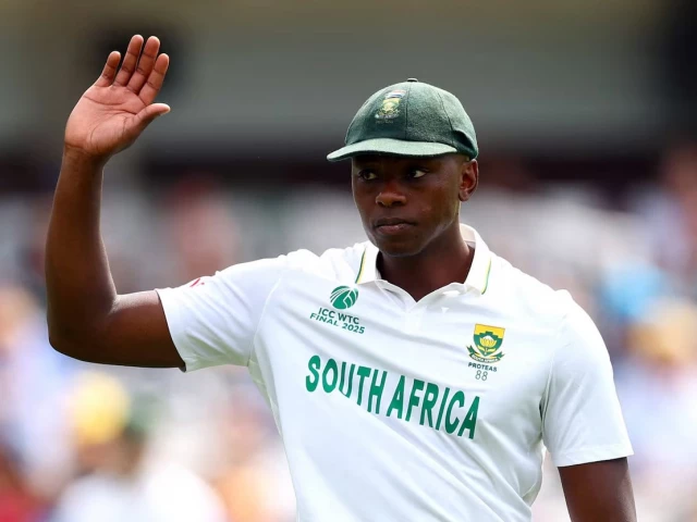 Kagiso Rabada included in South Africa Test squad for Australia series