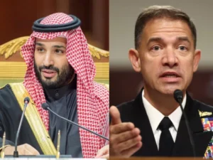 Mohammed bin Salman meets US CENTCOM chief Brad Cooper in Jeddah