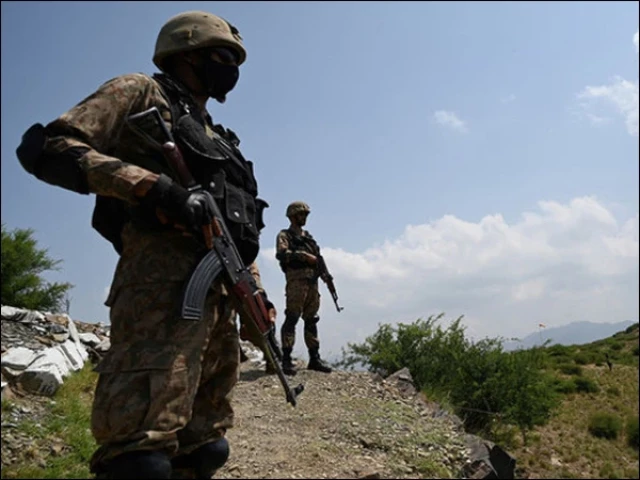 Security forces conduct operation against terrorists in Bara Khyber-Pakhtunkhwa