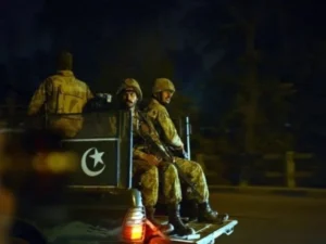 Security forces operation against terrorists in Mastung Balochistan