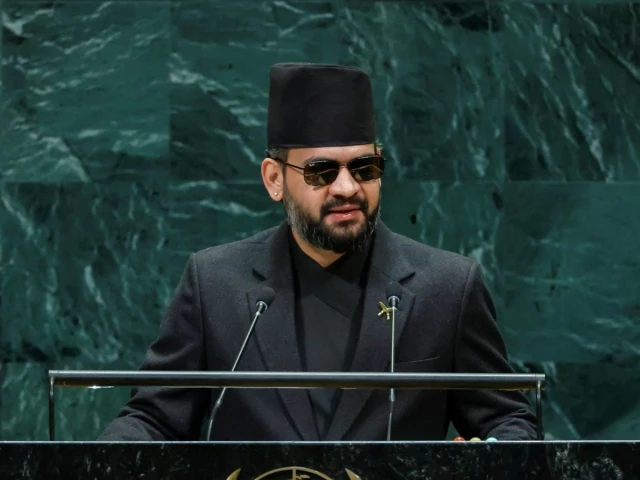 Nepal PM Balendra Shah addresses UN General Assembly on climate risks after floods