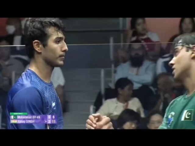 Ashab Irfan and Noor Zaman win bronze medals for Pakistan in Asian Games squash