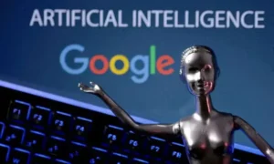 Google AI search results displaying links to websites and news articles.