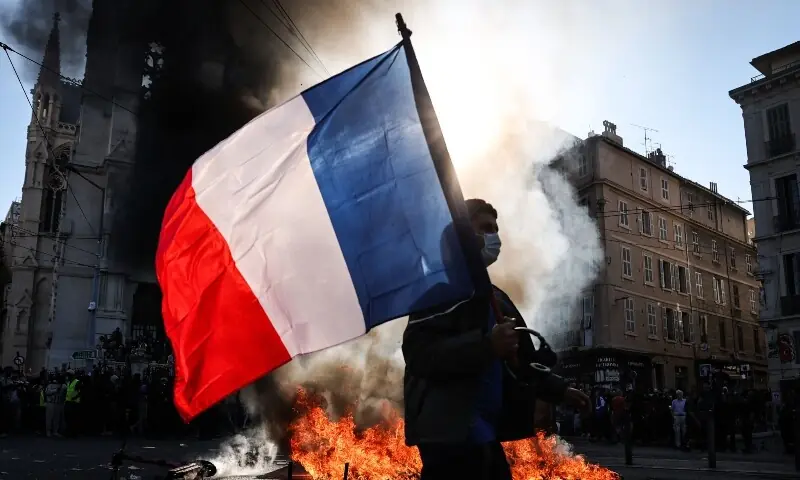 French police face scrutiny after violent nationwide protests and looting in France.
