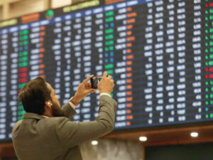 Pakistan Stock Exchange KSE-100 Index rises 470 points during Tuesday trading