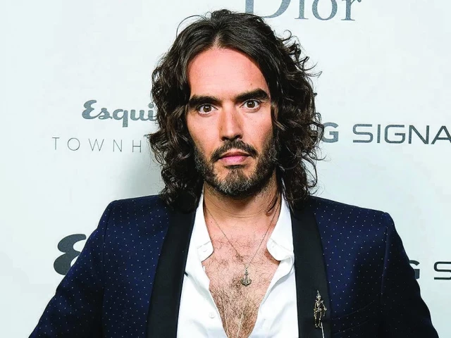 Russell Brand, the British comedian facing seven sexual offence charges in a London court