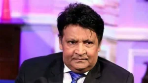 Umer Sharif, legendary Pakistani comedian and actor.
