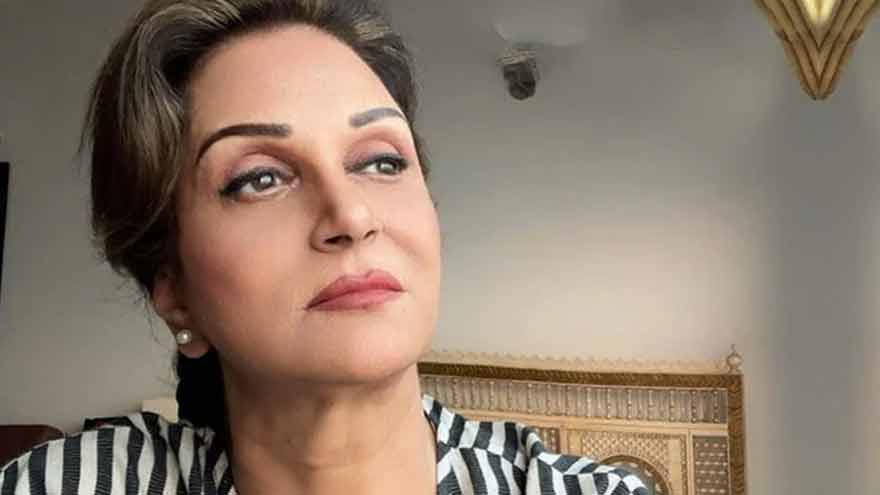 Pakistani actress Bushra Ansari discussing her age at an event.