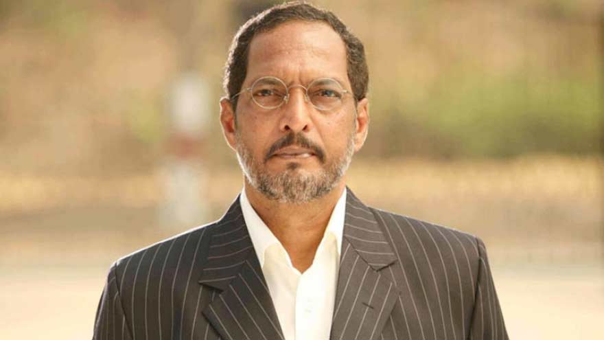 Veteran Indian actor Nana Patekar during his film career