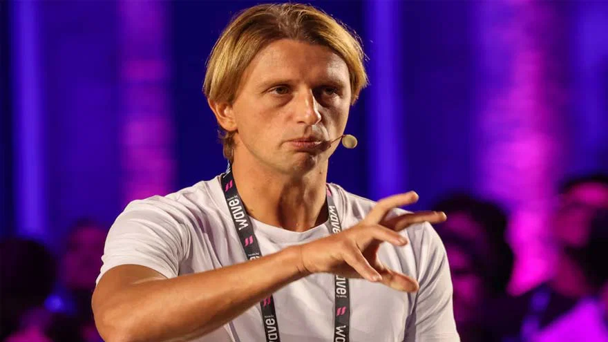 Revolut CEO Nik Storonsky speaking about artificial intelligence and the fintech company’s expansion plans