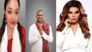 Tanushree Dutta, Nana Patekar and Rakhi Sawant in connection with the 2018 Bollywood #MeToo controversy