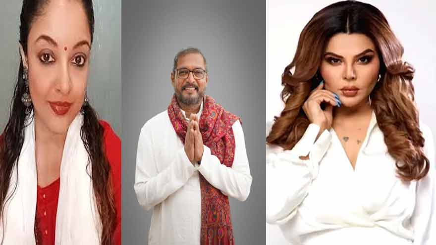 Tanushree Dutta, Nana Patekar and Rakhi Sawant in connection with the 2018 Bollywood #MeToo controversy