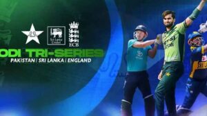 1. Pakistan cricket team prepares for the ODI tri-series match against England on Pink Day.