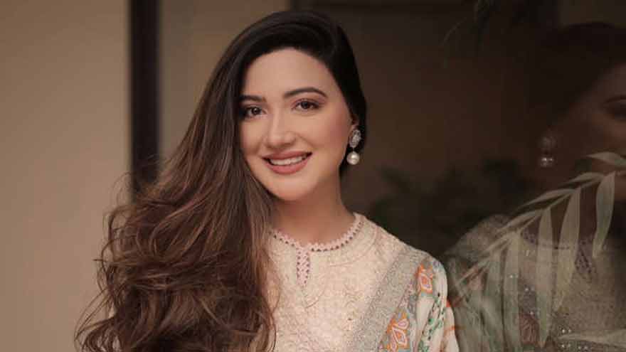 1. Aymen Saleem speaks at a Karachi press conference announcing her decision to join the PPP.