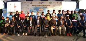 Opening ceremony of the National Beach Volleyball Championship 2026 hosted by Pakistan Navy at Manora Beach, Karachi