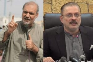 - Sharjeel Inam Memon commenting on welfare assistance and the Benazir Income Support Programme.