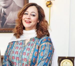 Nazish Khan, founder and CEO of Nazish Apparels, discussing business growth, innovation and Pakistan’s fashion industry.
