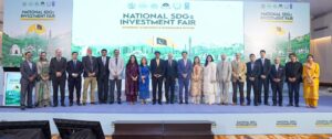 Participants at the National SDGs Investment Fair in Karachi exploring sustainable investment opportunities in Pakistan