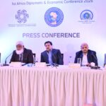 PSCTF officials announce the Africa Diplomatic and Economic Conference 2026 in Karachi.