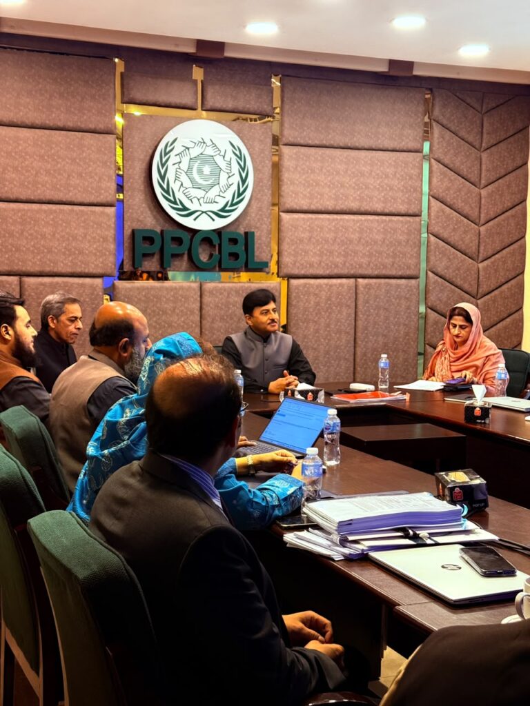 1. Naveed Haider Shirazi chairs a senior management conference with PPCBL executives.