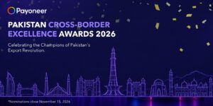 1. Payoneer Pakistan Cross-Border Excellence Awards 2026 announcement recognising exporters and entrepreneurs.