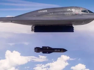 US military GBU-43/B Massive Ordnance Air Blast bomb, known as the mother of all bombs