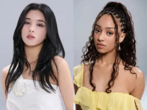 KATSEYE members Sophia Laforteza and Manon Bannerman amid questions about their hiatus and return dates.