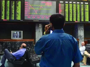 1. Pakistan Stock Exchange KSE-100 Index declines during Friday trading.
