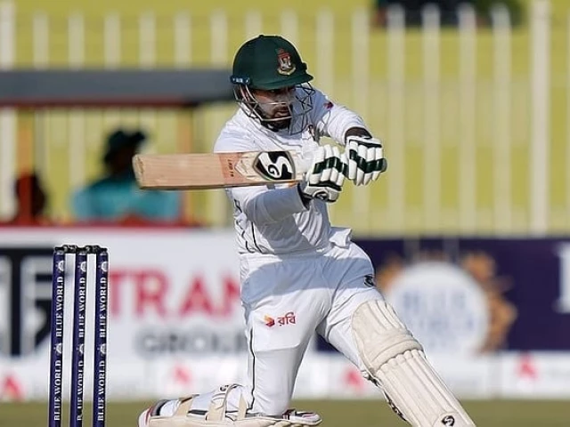 Litton Das keeping wickets for Bangladesh during the Test match against Afghanistan